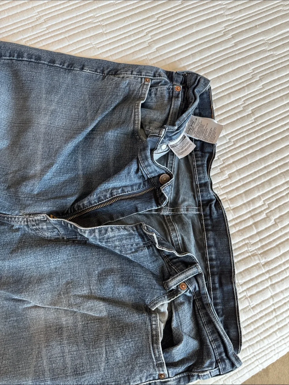 Levi’s  Blue Men's Straight-Leg Jeans W40 L30